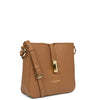 LANCASTER FOULONNE MILANO SHOULDER BAG - CAMEL