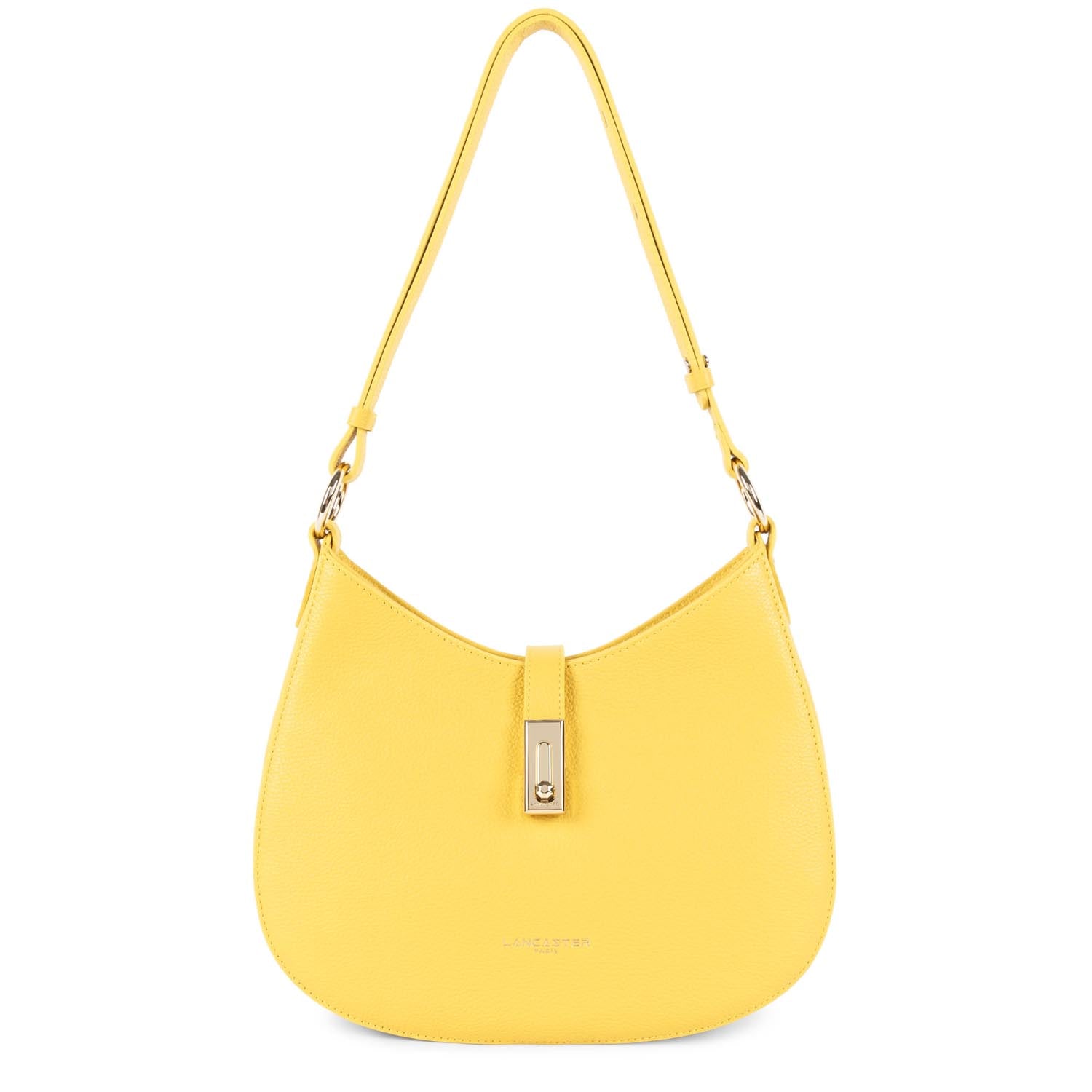 LANCASTER HORIZON SHOULDER BAG YELLOW Button Down SF