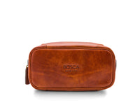 BOSCA 1911 MINI SHAVE KIT - AMBER