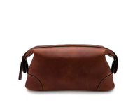 BOSCA 1911 MINI SHAVE KIT - DARK BROWN