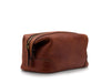 BOSCA 1911 MINI SHAVE KIT - DARK BROWN