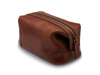 BOSCA 1911 MINI SHAVE KIT - DARK BROWN