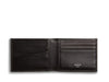 BOSCA 1911 NAPPA VITELLO SMALL BIFOLD WALLET - BLACK