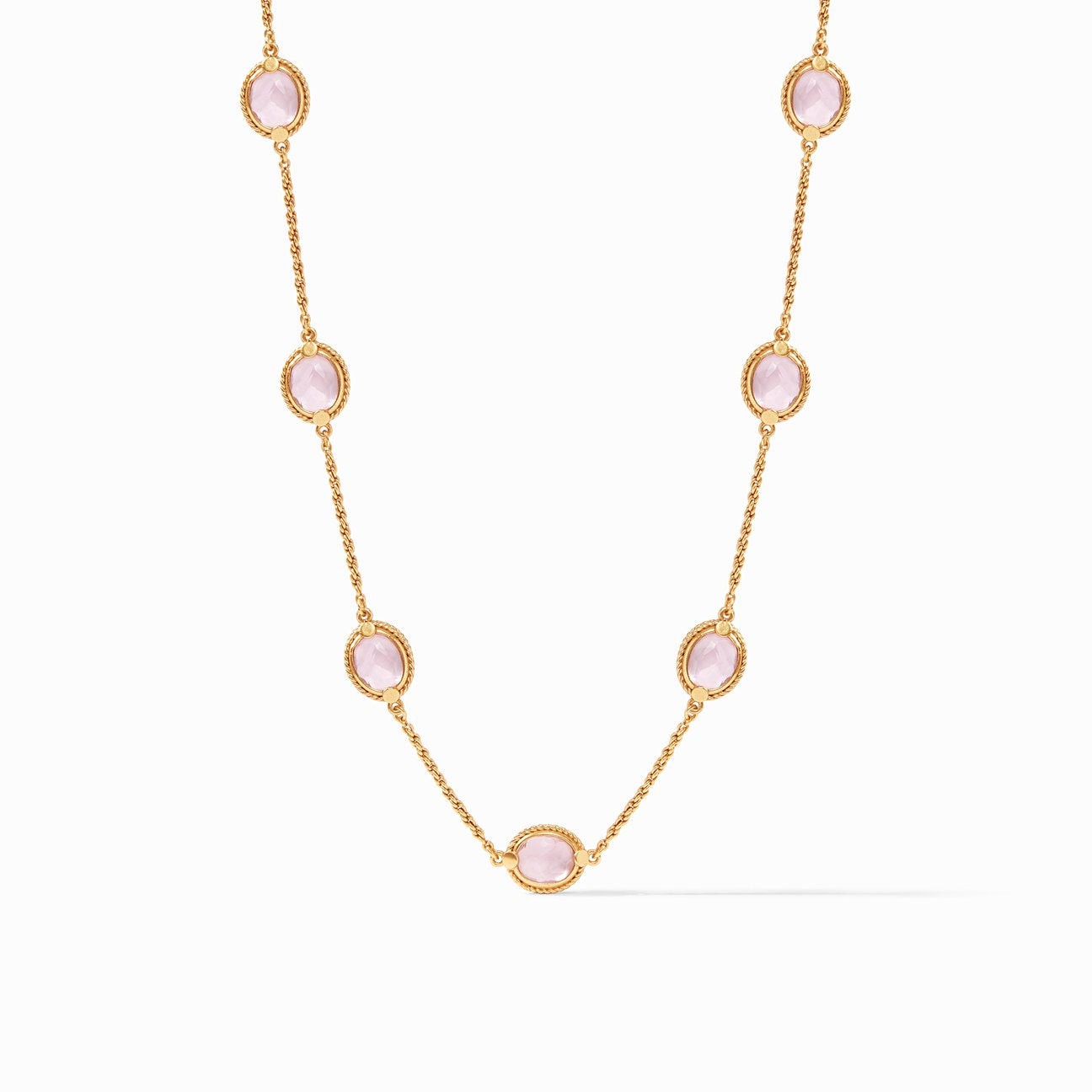CALYPSO DELICATE STATION NECKLACE - 17/18/19 INCH - 2 COLOR OPTIONS (4665921437773)