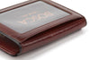 BOSCA 1911 FRONT POCKET I.D. WALLET IN DARK BROWN OLD LEATHER