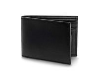 BOSCA 1911 EXECUTIVE I.D. WALLET - BLACK DOLCE LEATHER