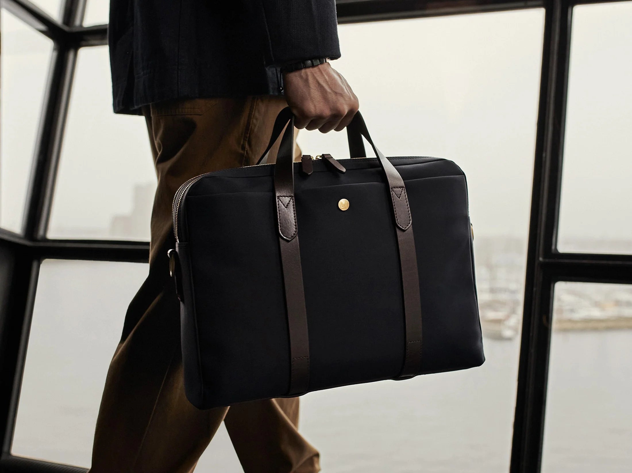MISMO ENDEAVOUR - NAVY/DARK BROWN