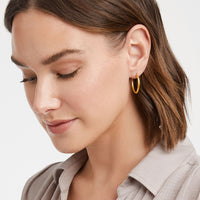 JULIE VOS FLEUR-DE-LIS 2-IN-1 EARRING
