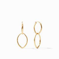 JULIE VOS FLEUR-DE-LIS 2-IN-1 EARRING