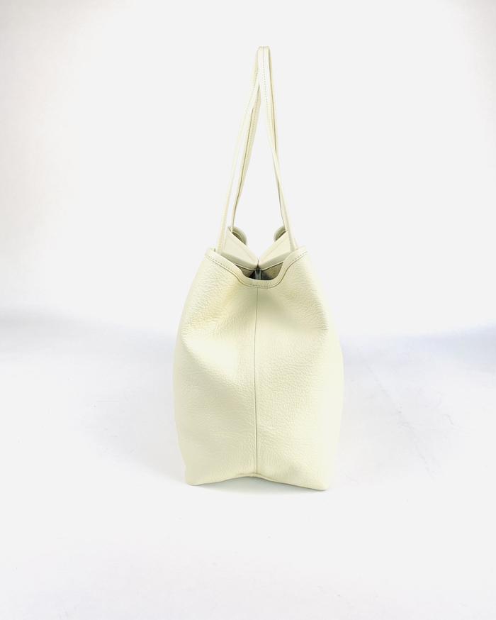 ORSYN MAKENA TOTE - MILK PEBBLE GRAIN