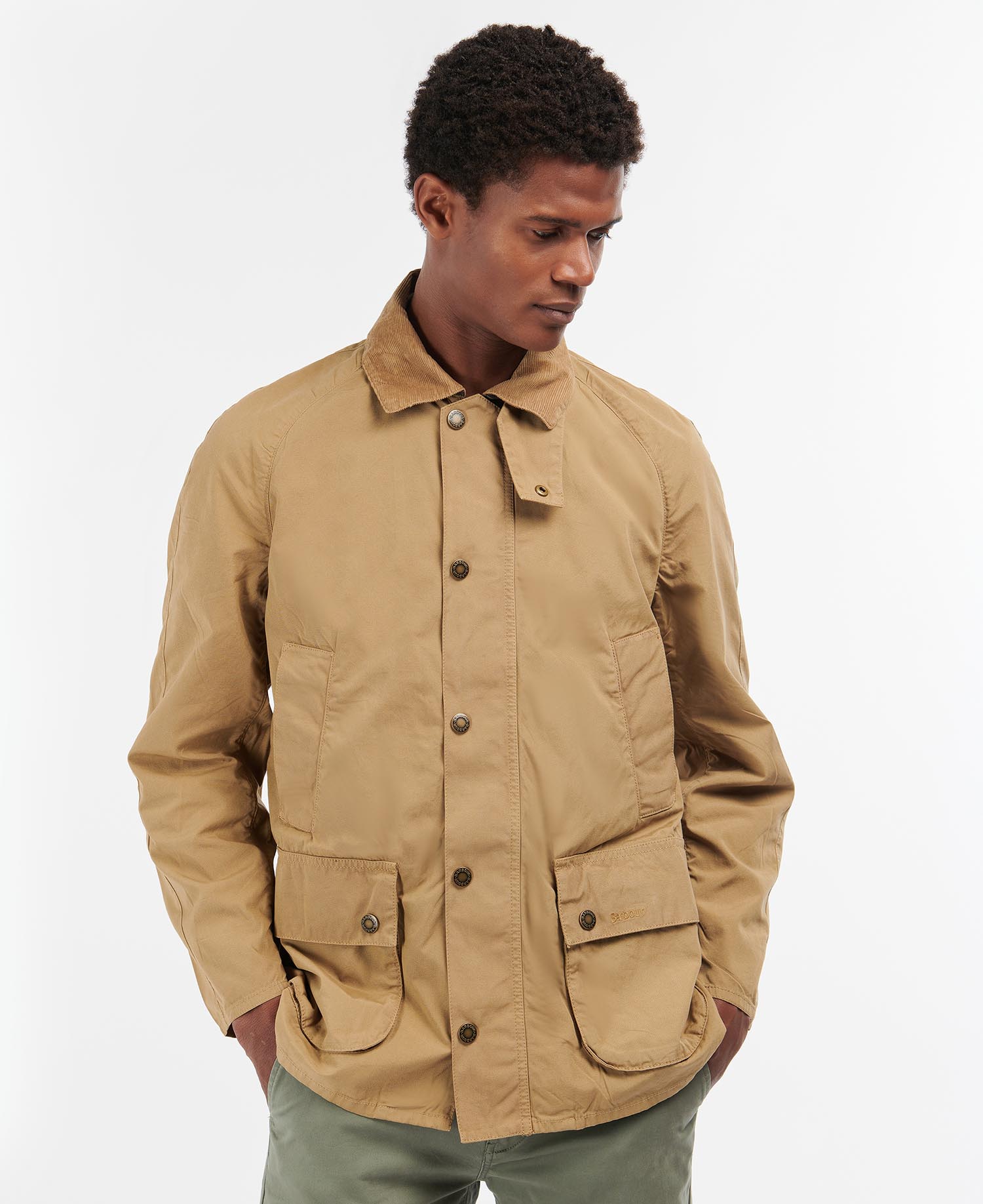 BARBOUR ASHBY CASUAL JACKET - STONE – Button Down SF