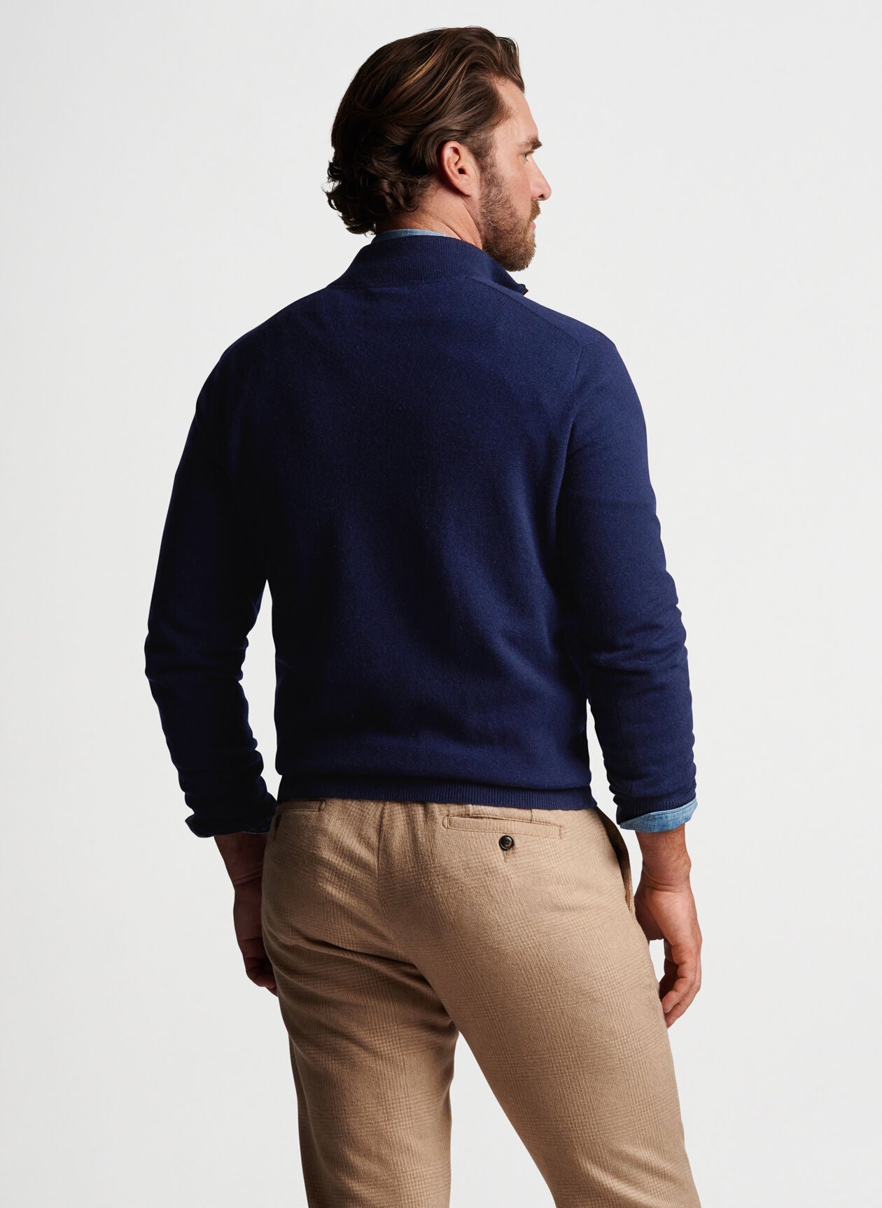 Peter millar clearance cashmere quarter zip