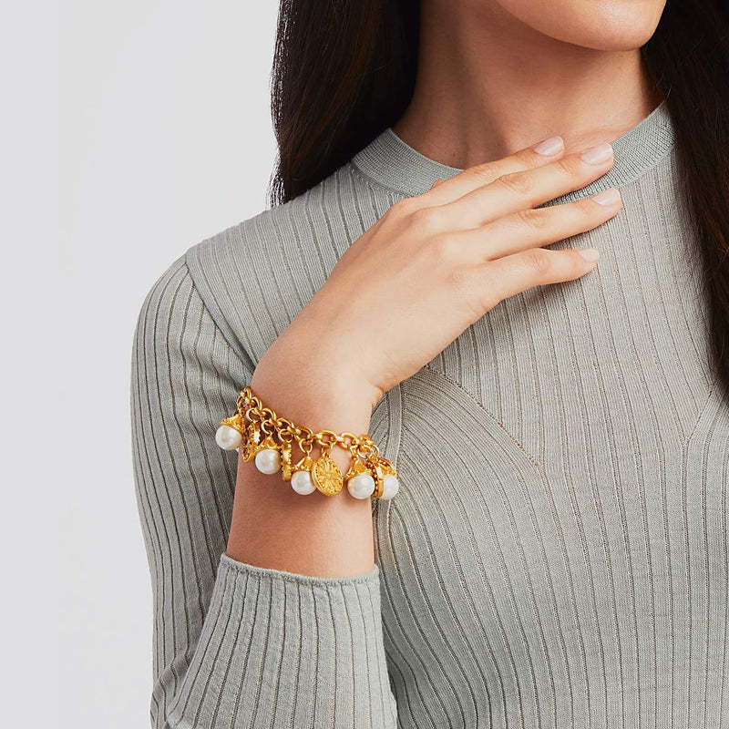 JULIE VOS MERIDIAN CHARM BRACELET