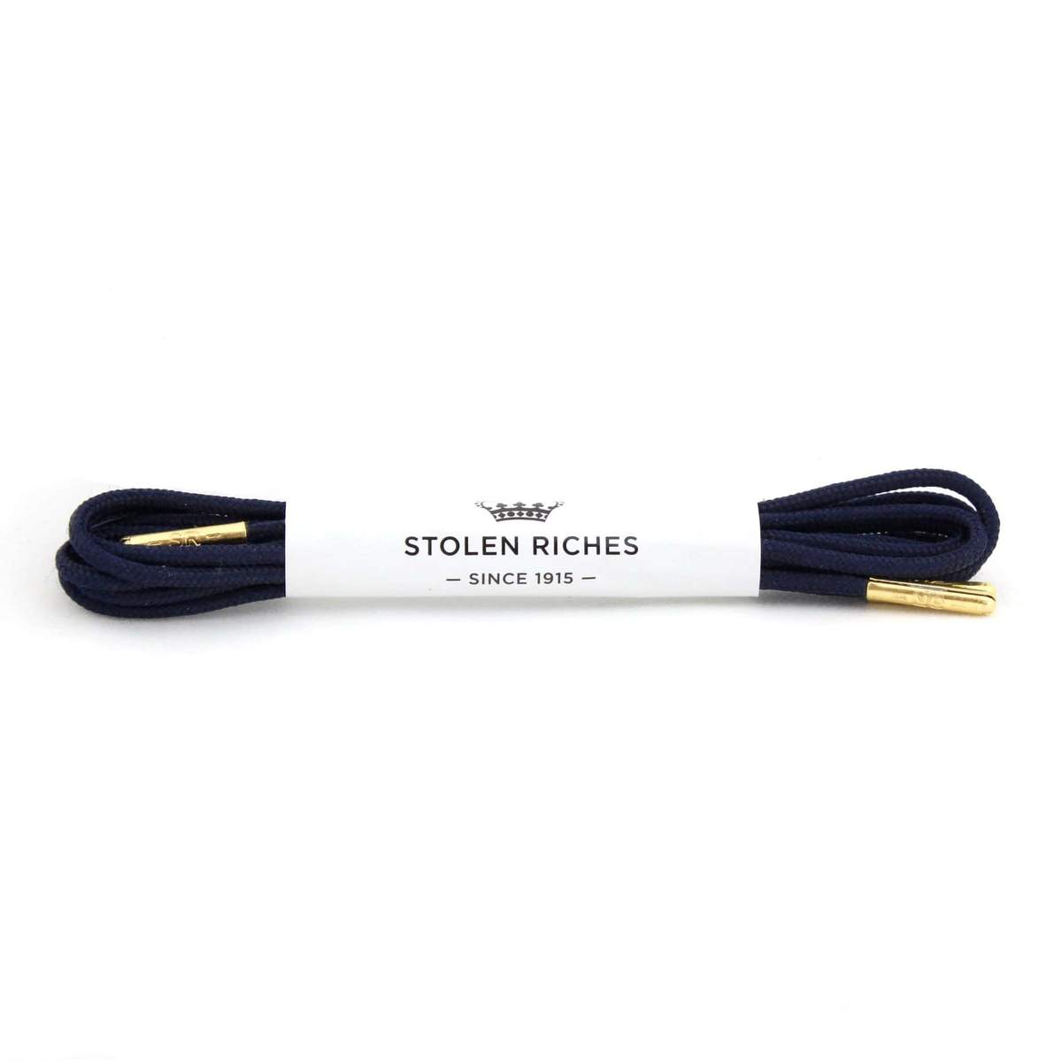 STOLEN RICHES MISSION BLUE DRESS SHOE LACES