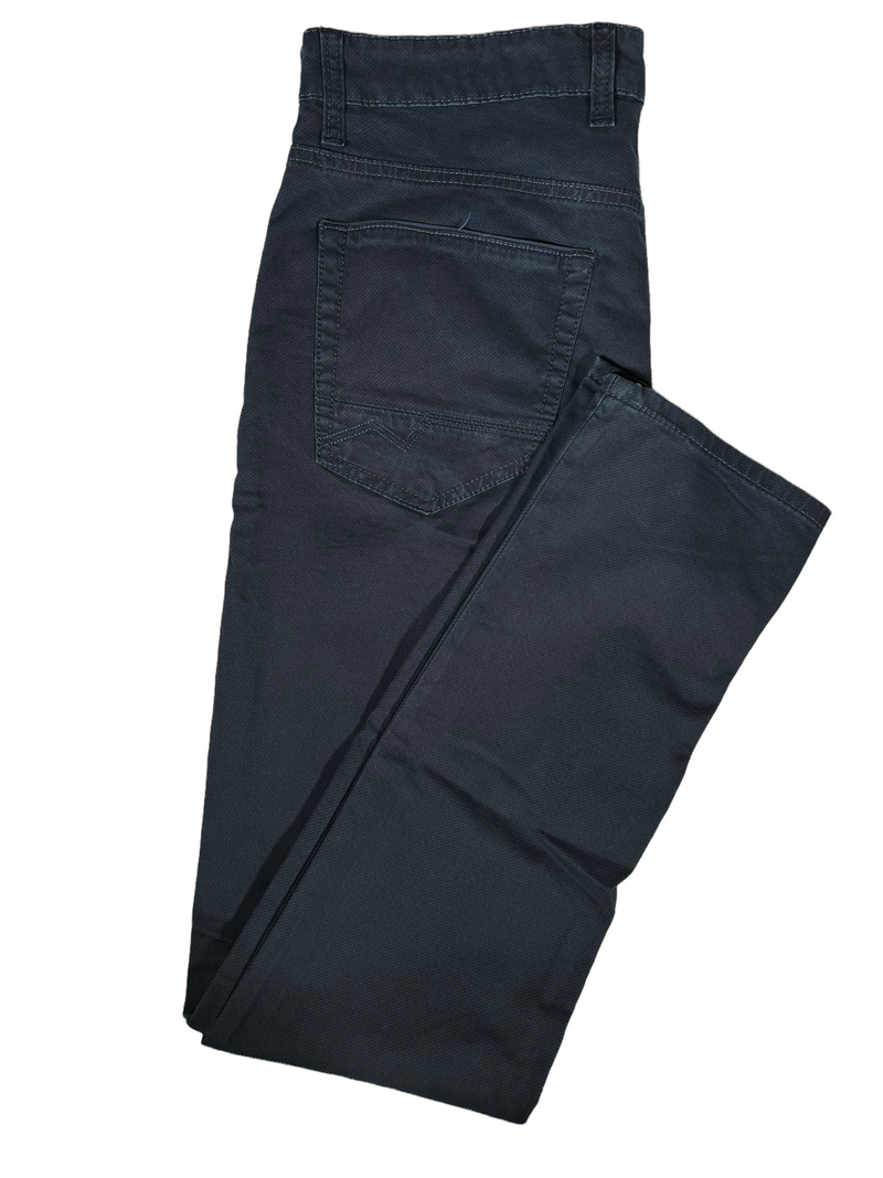 MAC MICRO CHECK PANT - INK BLUE