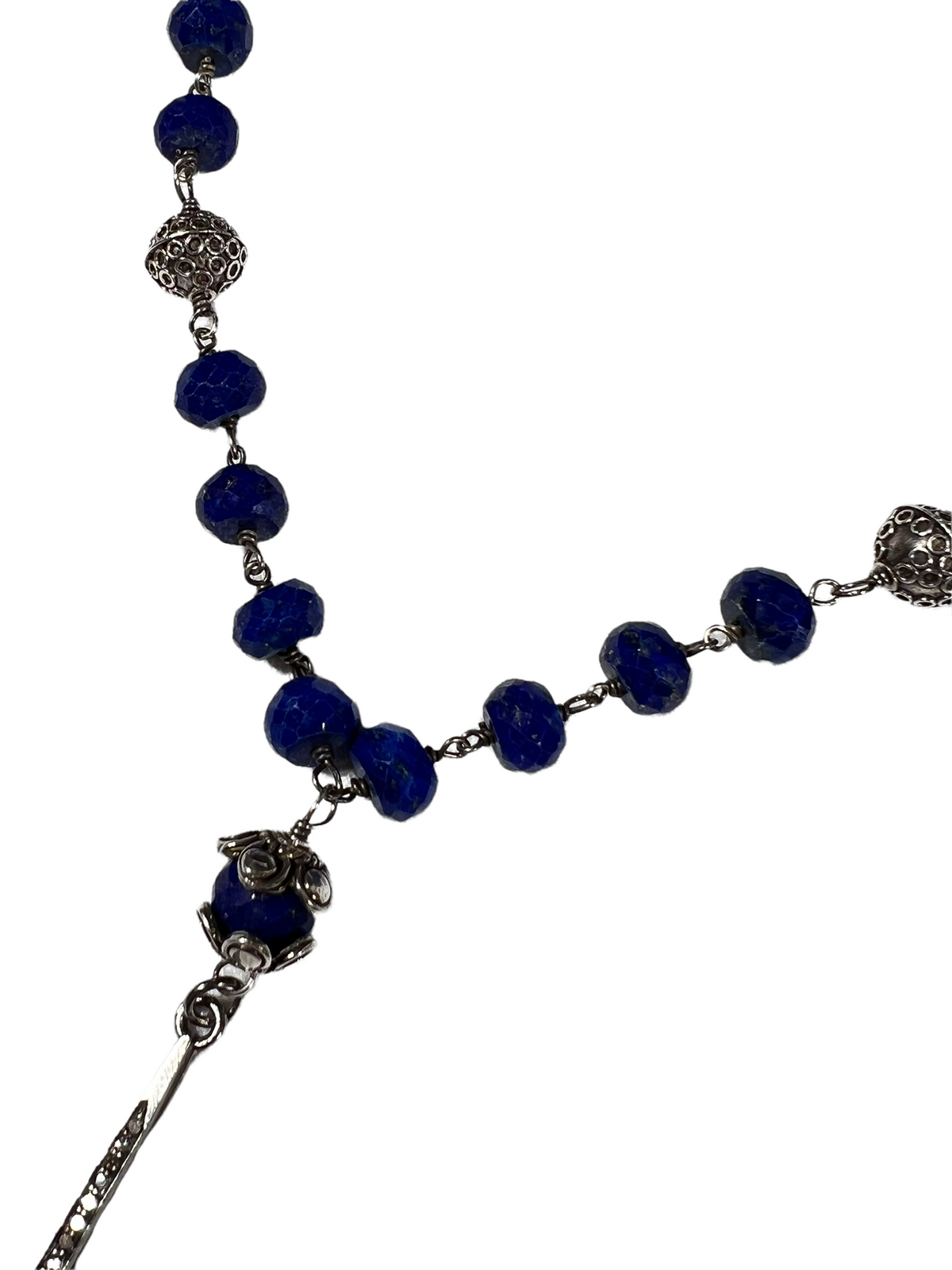 JADA JO NECKLACE - LAPIS POINT IN TIME