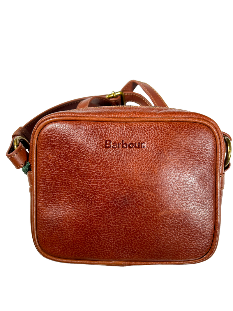 BARBOUR CLYDE LEATHER HANDBAG