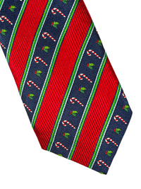 JZ RICHARDS CHRISTMAS TIE - CANDY CANES