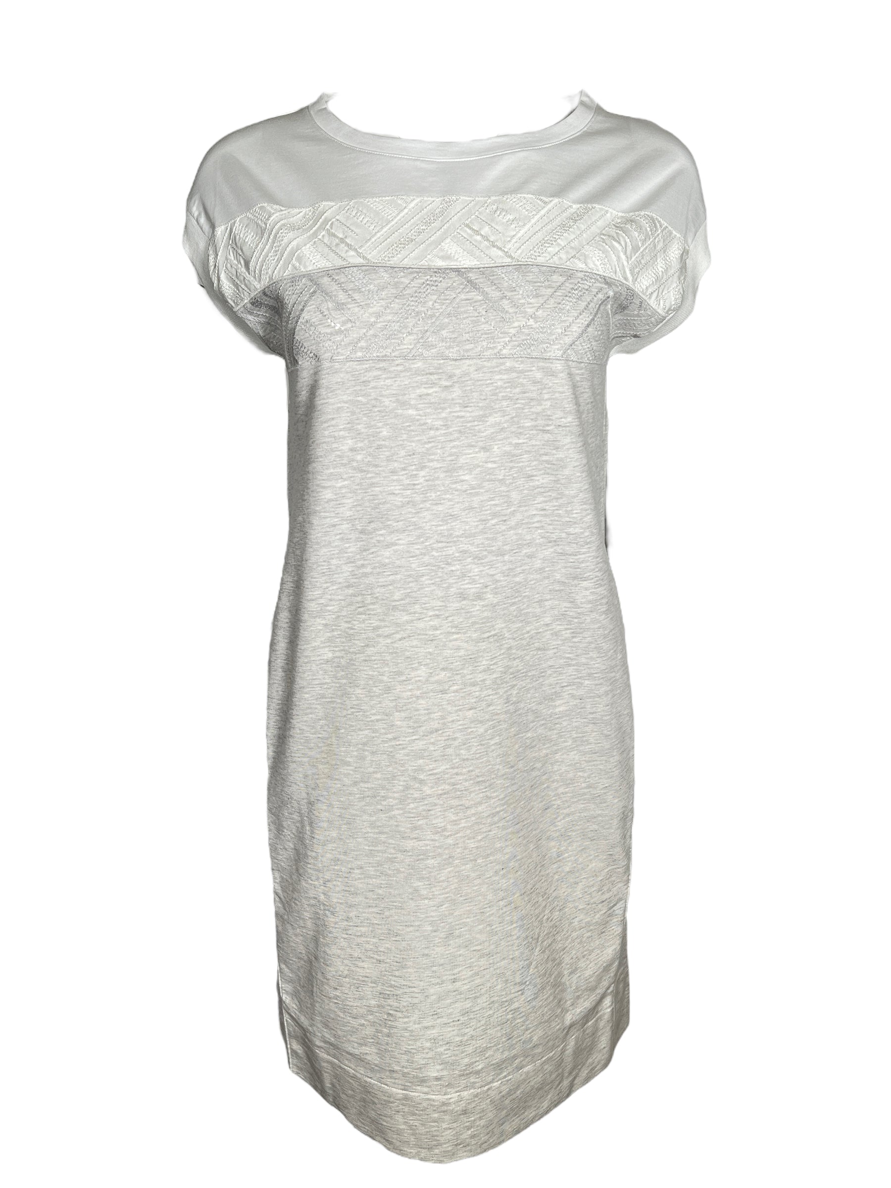 Plain white jersey outlet dress