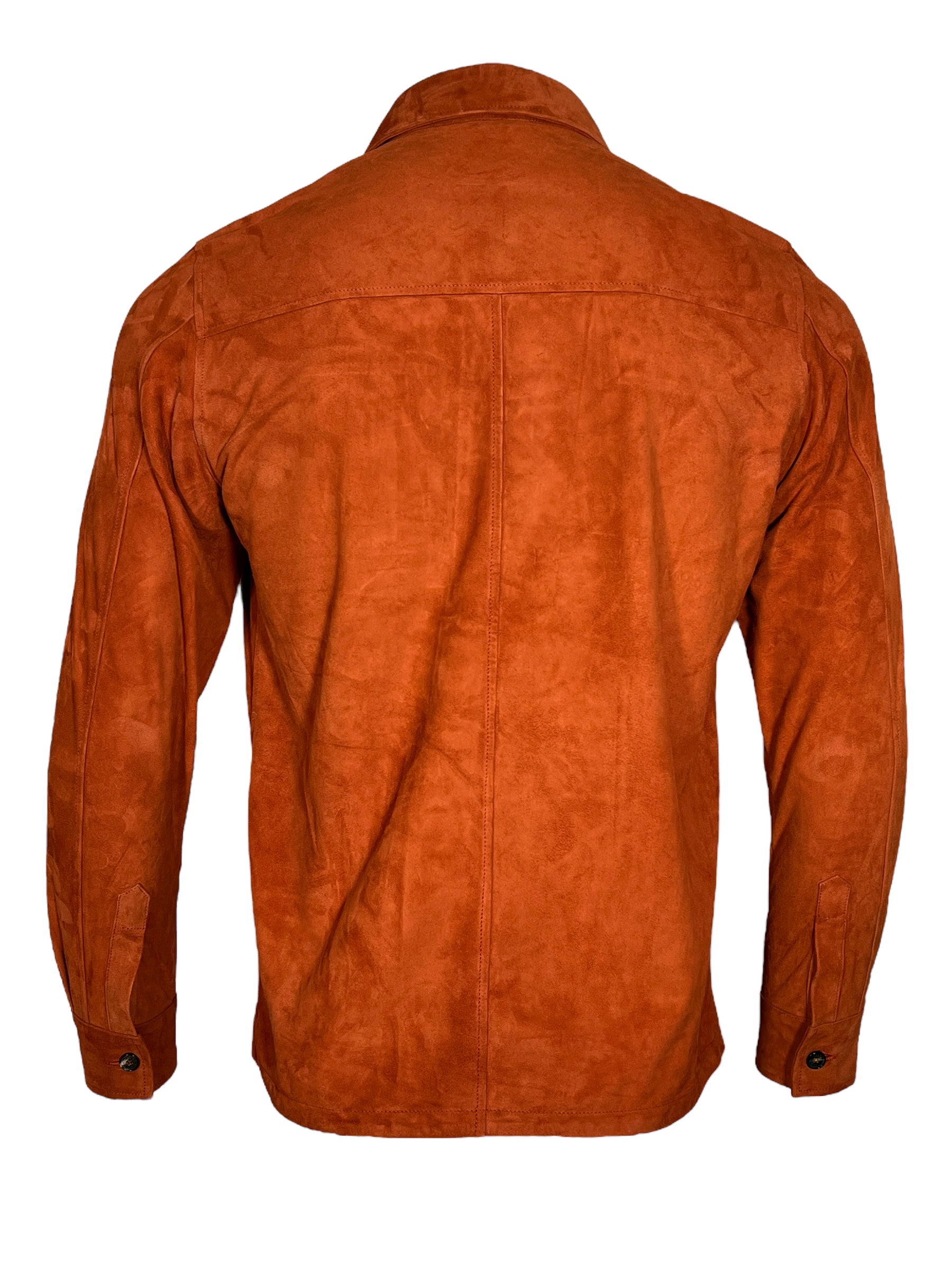 Orange suede hotsell jacket mens