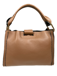 VISONA MIA DOUBLE SHOULDER BAG - NOCE