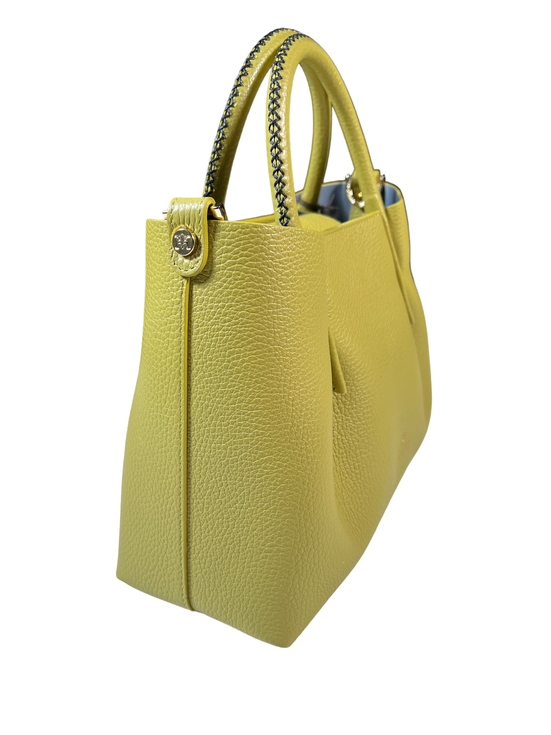 CUOIERIA FIORENTINA CANDY SMALL TOTE - LIME