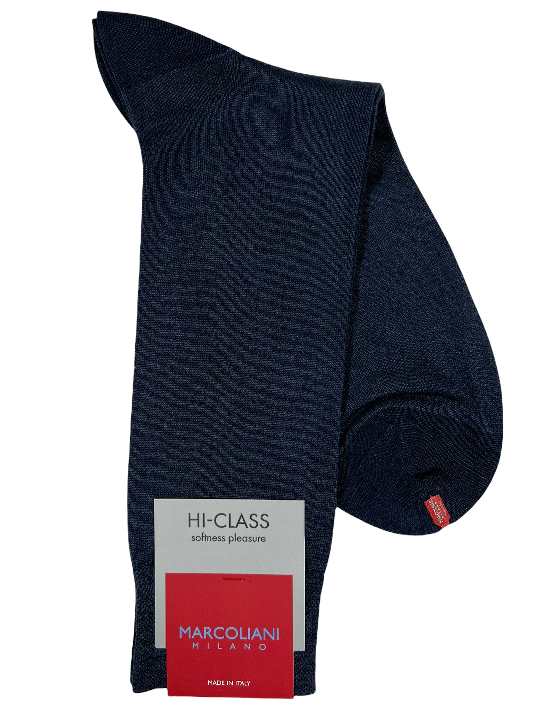 MARCOLIANI CLASSIC SOLID SOCK - NAVY