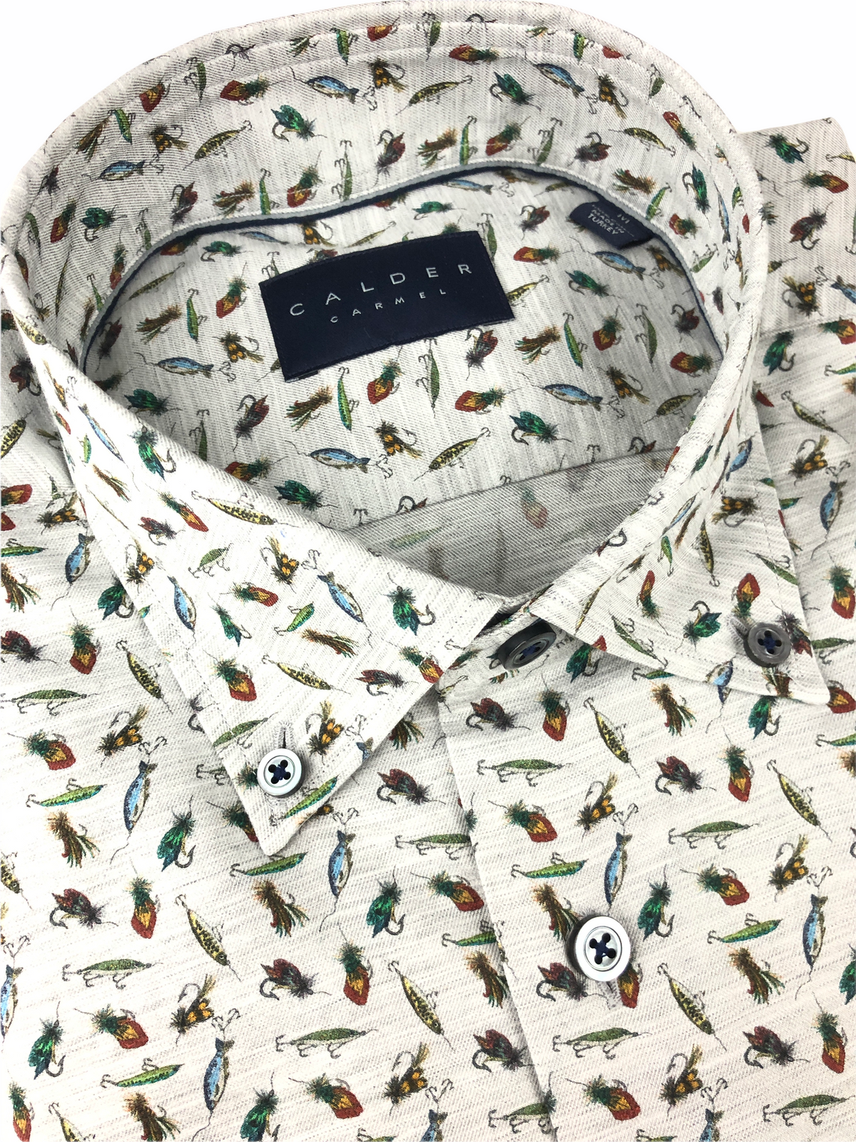 CALDER CARMEL MEN'S SHIRT - FISHING FLYS