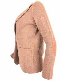TONET WOOL HERRINGBONE JACKET - RUST