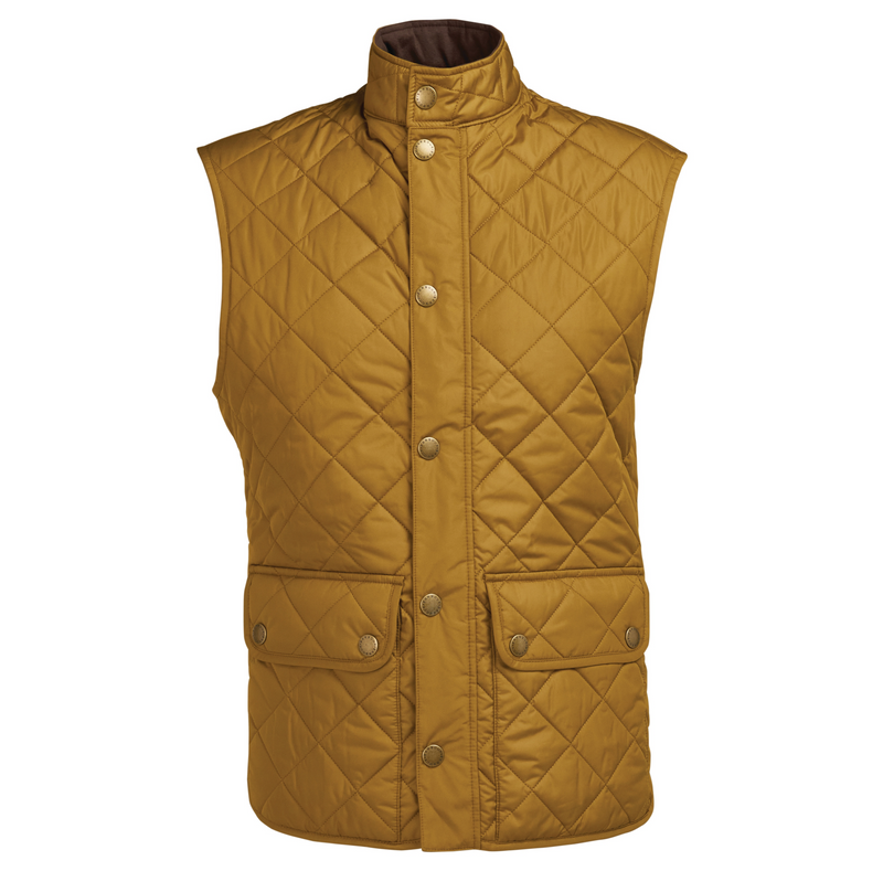 Barbour orange outlet gilet