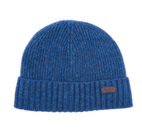 BARBOUR CARLTON BEANIE - DARK DENIM