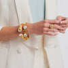 JULIE VOS BARCELONA BRACELET - IRIDESCENT BAHAMIAN BLUE