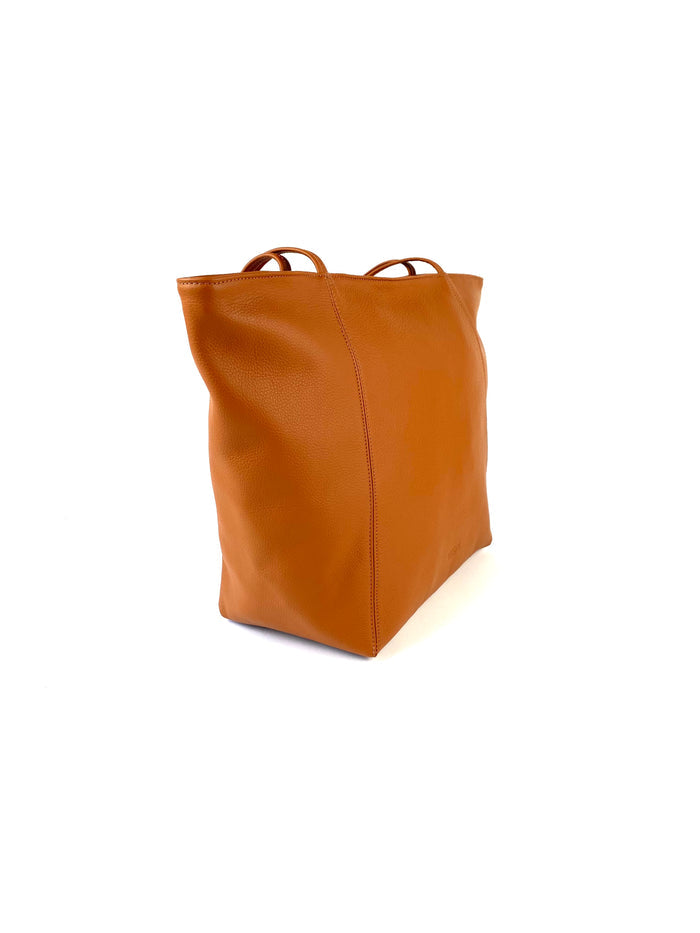 Mango pebbled tote online bag