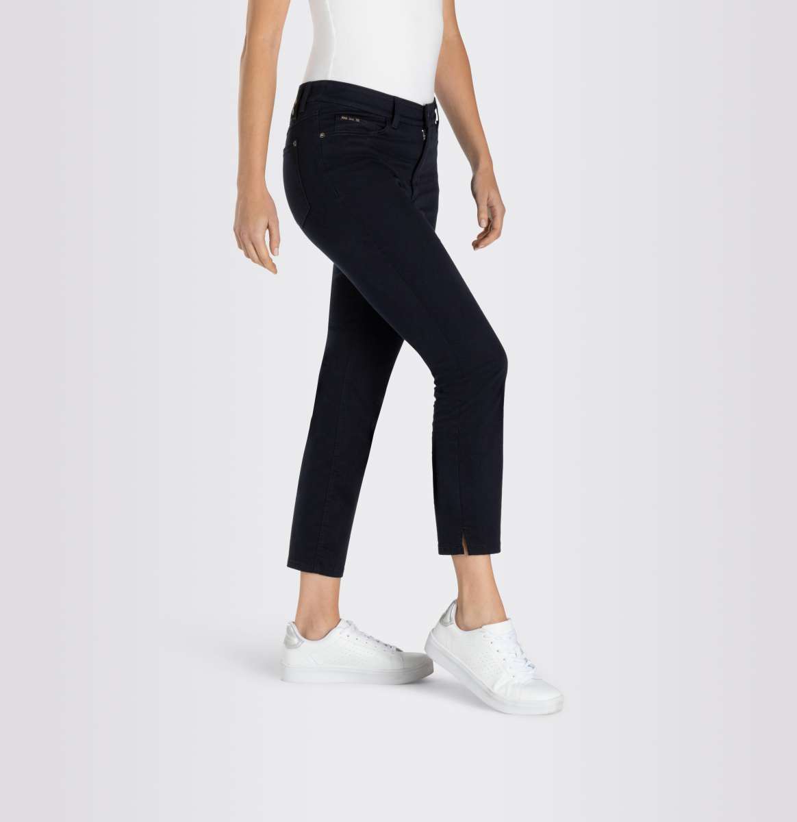MAC WOMEN'S DREAM SUMMER DENIM JEAN - POWDER DARK BLUE