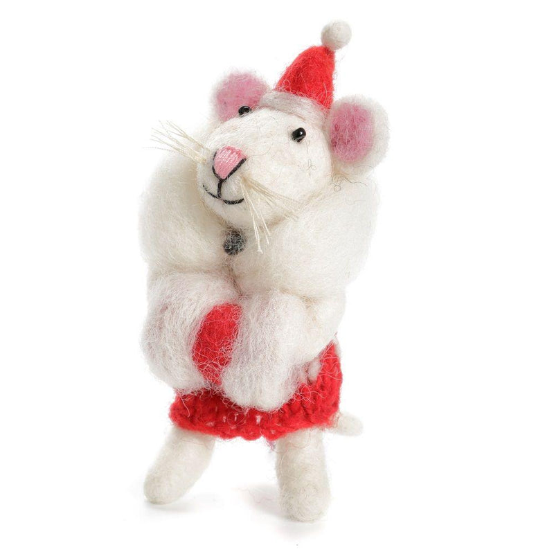 AMICA FELT MOUSE WITH MUFF