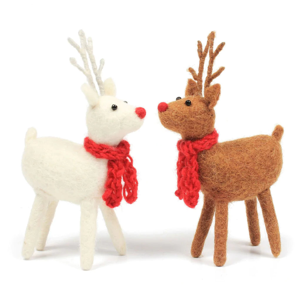 AMICA FELT - SMALL STANDING REINDEER