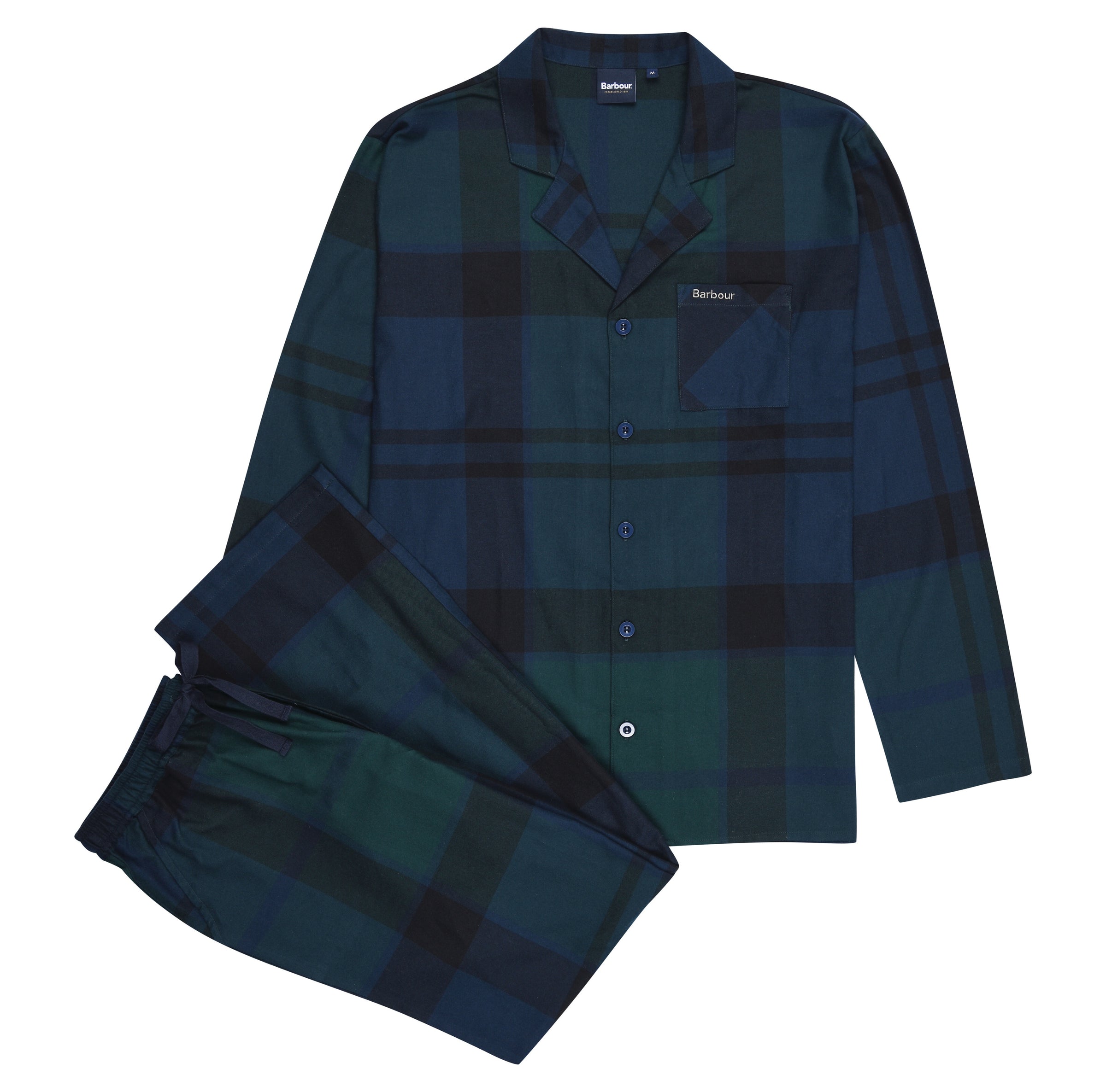 BARBOUR LAITH MEN'S PAJAMA SET BLACKWATCH – Button Down SF