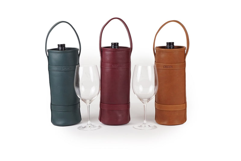 ORSYN WINE TOTE - FOREST
